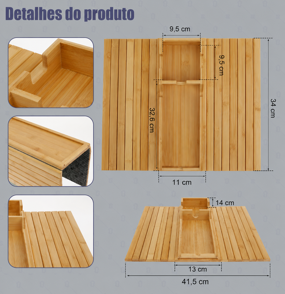 Porta copo para sofá
