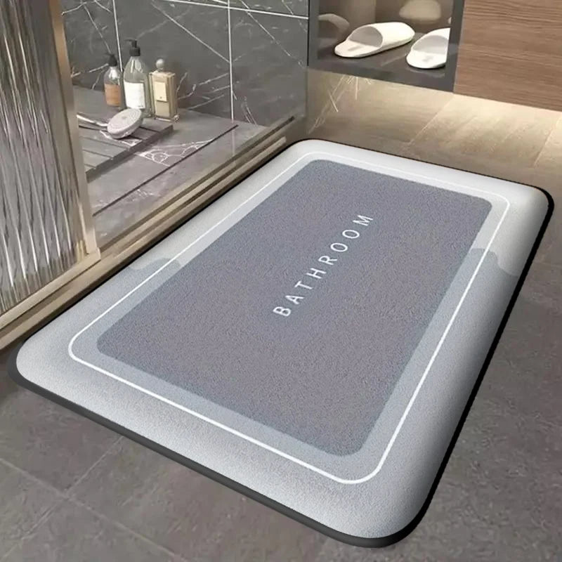 Tapete absorvente para banheiro