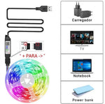 Fita de luz RGB 5m