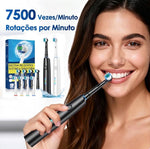 Escova de Dente Elétrica Rotativa