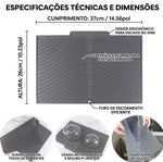 Tapete de silicone para secagem