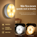 Lâmpada com sensor de movimento