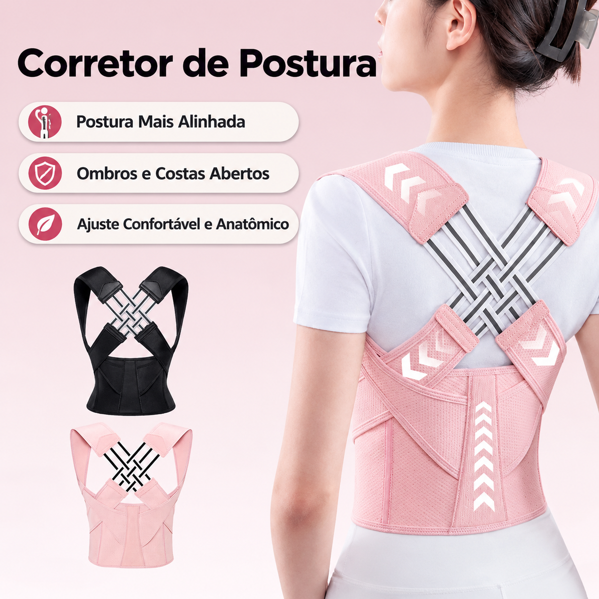 Corretor de Postura Ajustável