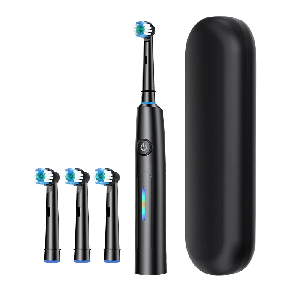 Escova de Dente Elétrica Rotativa
