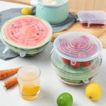 Tampas de Silicone Reutilizáveis