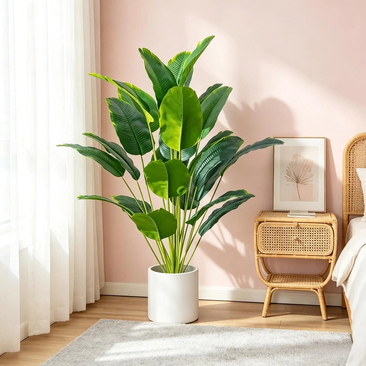 Plantas artificiais de decoração