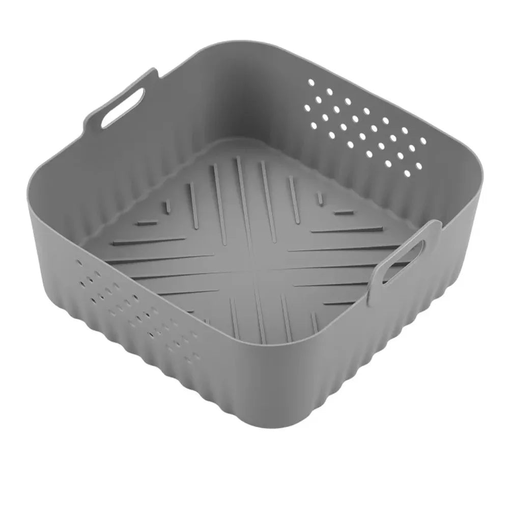 Forros de air fryer de silicone antiderrapante