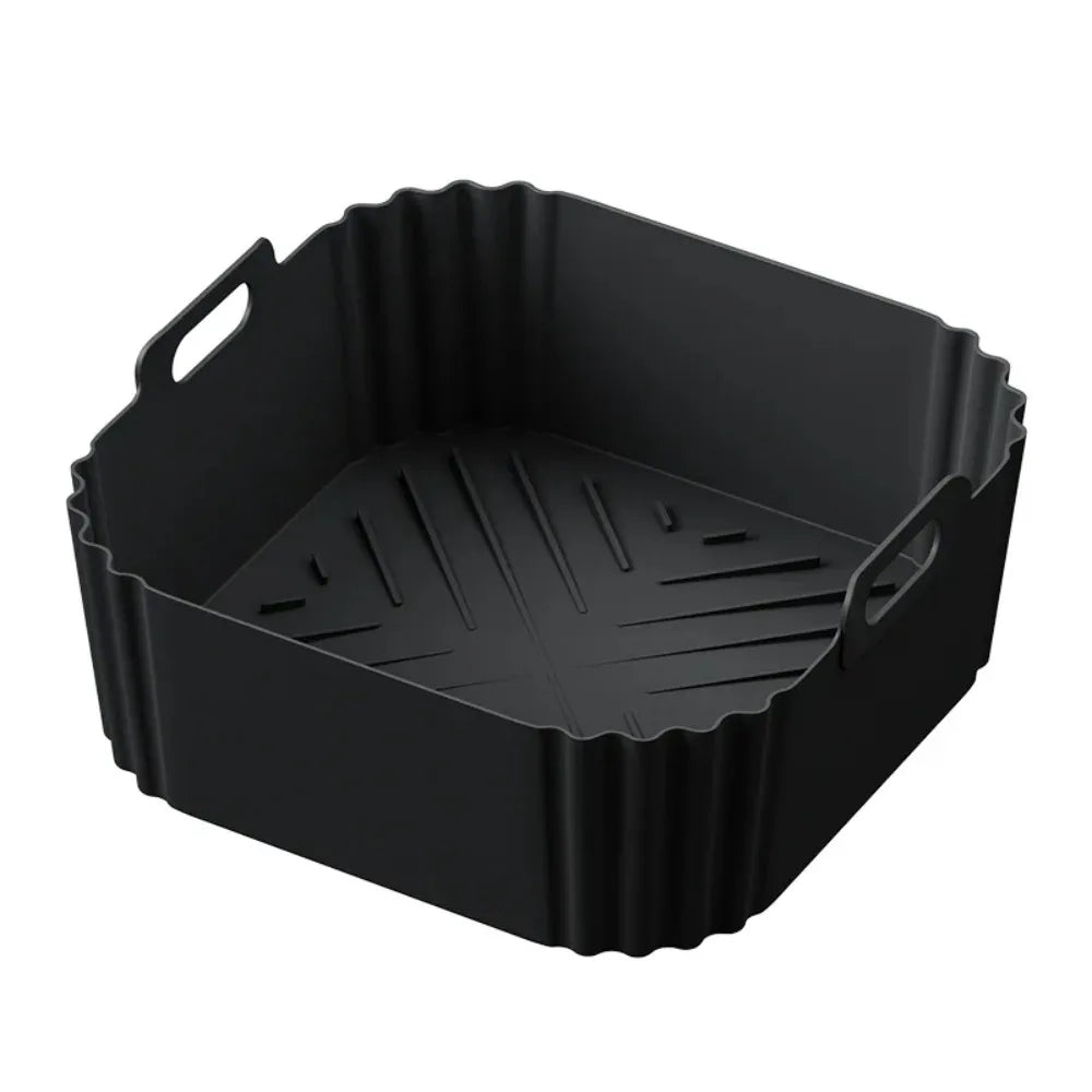 Forros de air fryer de silicone antiderrapante