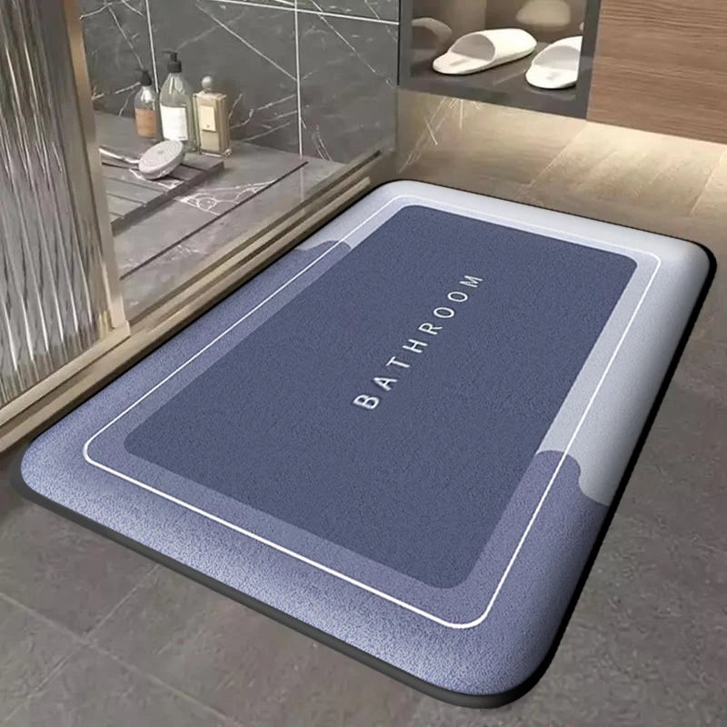 Tapete absorvente para banheiro
