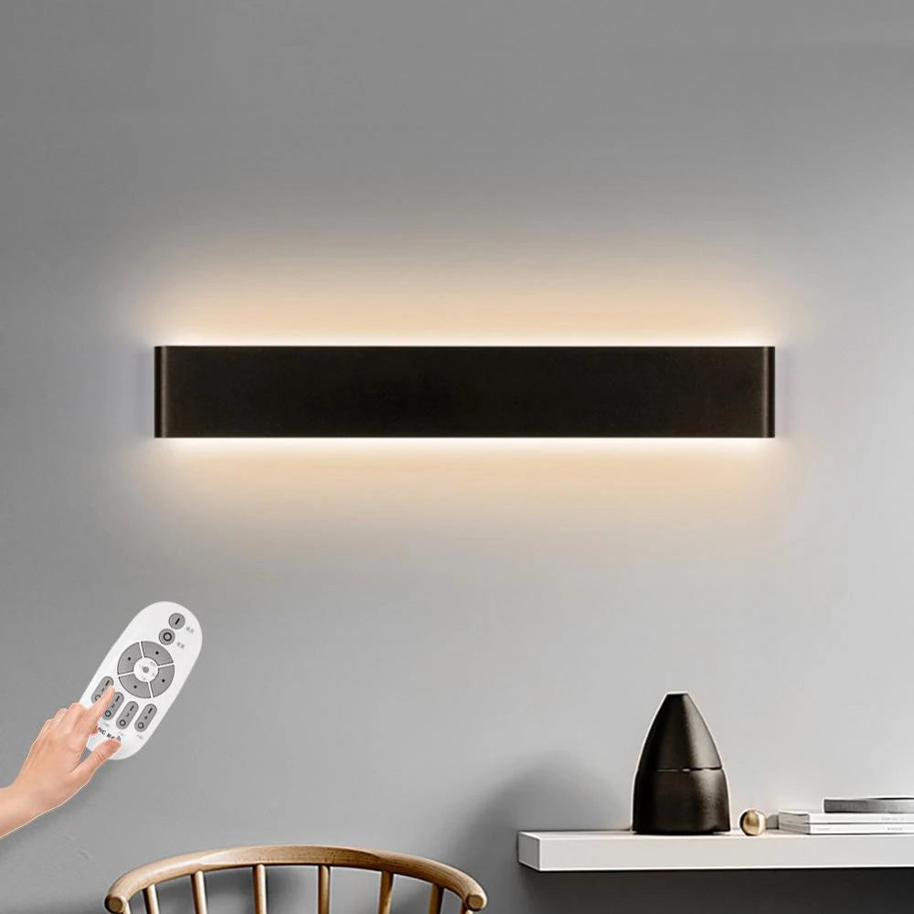 lâmpada moderna de parede led regulável