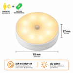 Lâmpada com sensor de movimento