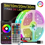 Fita de luz RGB 5m